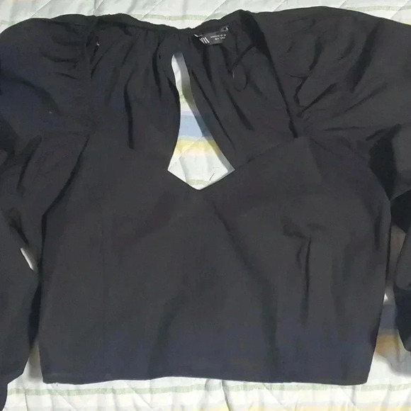 Zara puff crop top back cut out - Picture 6 of 13